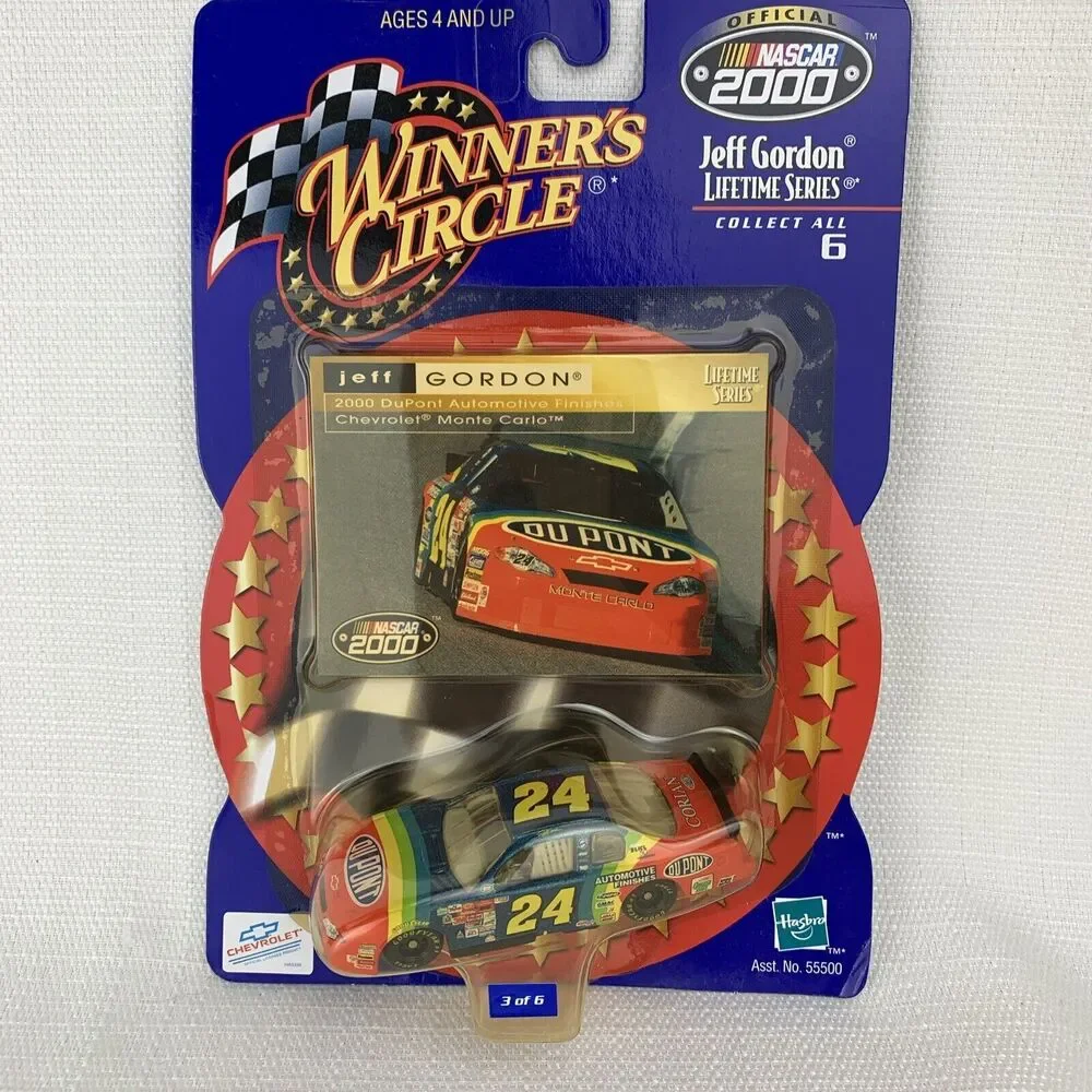 Hasbro Jeff Gordan Lifetime Series #24 1999 Winners Circle 1:64 MONTE CARLO Vtg‎